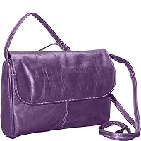Florentine Flap Front Handbag 3522 Cherry, Purple, One Size