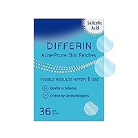 Acne-Prone Skin Patches for Early-Stage Imperfections, Formulated with Salicylic Acid and Centella, Fast Triple Action Power Patch for Day & Night, Dermatologist Tested, 36 Count