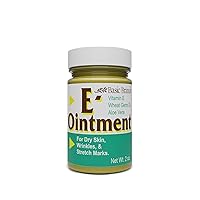 Basic Organics Vitamin E Ointment, 2 oz, Original (Pack of 3)