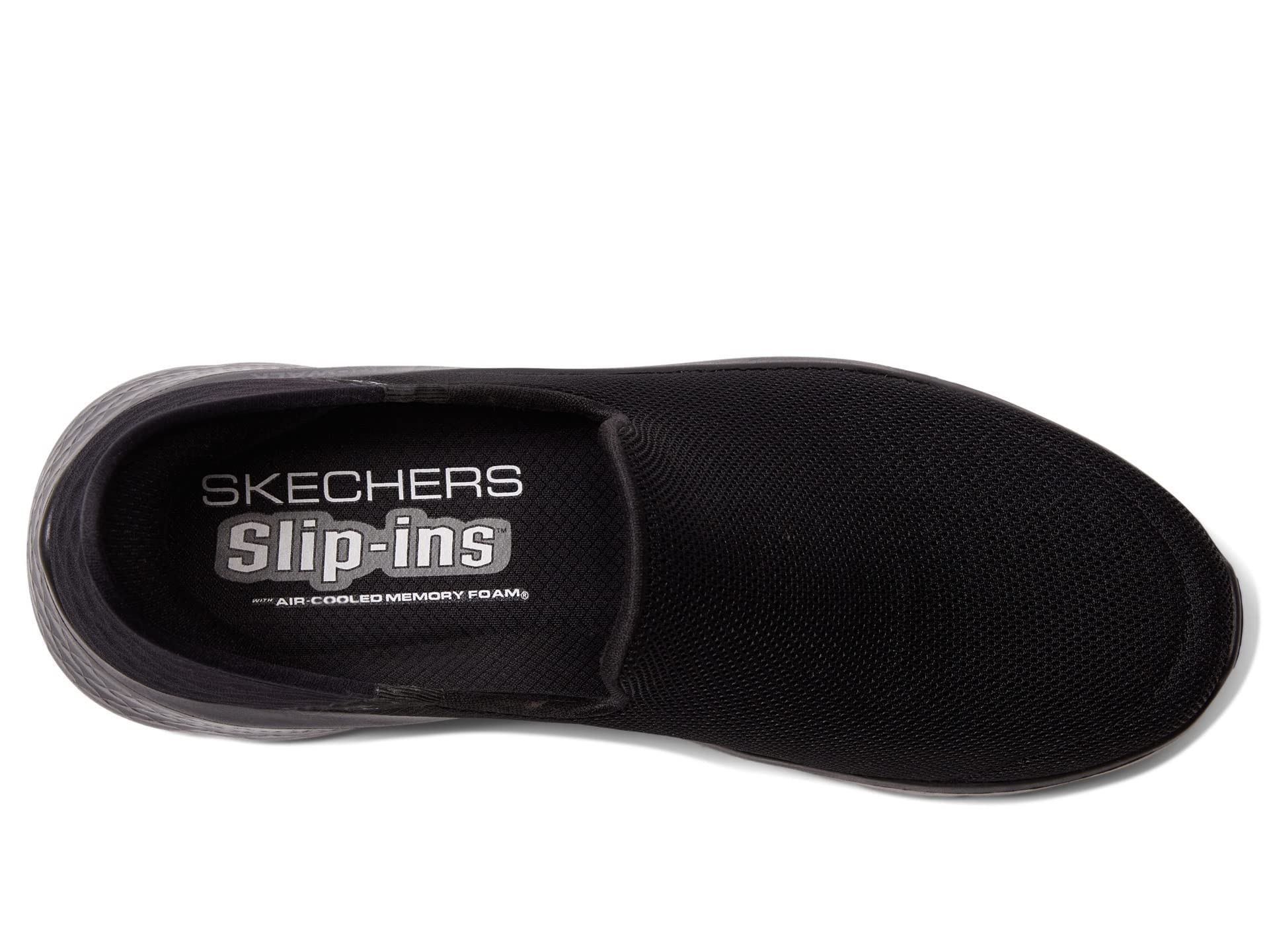 Skechers Men's Gowalk Flex Hands Free Slip-ins Athletic Slip-on Casual Walking Shoes Sneaker, Black, 12.5 X-Wide