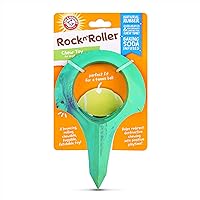 Arm & Hammer for Pets Rock-N-Roller Stuffable Dental Chew Toy for All Breed Sizes, Perfect Fit for Tennis Ball, Dog Chew Toy for the Toughest Chewers, Reduces Plaque & Tartar