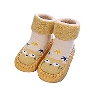 Infant Boys Girls Baby Socks Shoes Toddler Shoes Floor Socks Shoes Bear Outwear Rabbit Kids Shoes Size 11