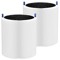 2 Pack 311i Max Replacement Filter Compatible with Blueair Blue Pure 311i Max Air Purifiers, H13 True HEPA and Activated Carbon Air Filter for Blue Pure 311i Max, Compare to part #F3MAX