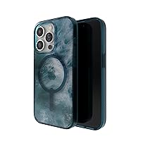 ZAGG Milan Snap iPhone 15 Pro - Drop Protection (13ft/4m), Durable Graphene Phone Case, Anti-Yellowing & Scratch-Resistant, Wireless Charging MagSafe Case, Ocean Blue