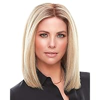 Top Smart Hh 12 Inch Lace Front & Monofilament Remy Human Hair Toppers by Jon Renau in 14/24, Length: Medium