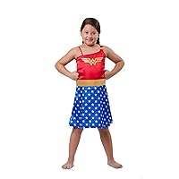 DC Comics Little Girls' Wonder Woman Costume Pajama Nightgown