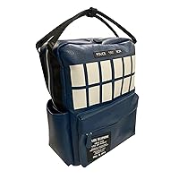 Tardis Exclusive Official Deluxe Adult Blue Backpack, 20L