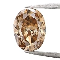 0.38 Ct Natural Loose Diamond, Oval Diamond, Brown Diamond, Antique Diamond, Rustic Diamond, Polished Diamond, Real Diamond, L836