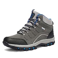 Men's Women's Non-slip Climbing Shoes Outdoor Hiking Travel Lace-up Boots Breathable Comfortable Walking Boots Rubber Outsole Non-slip Boots