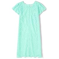 The Children's Place unisex baby Mommy And Me Lace Shift Dress