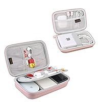Canboc Hard Electronic Organizer Travel Case for Charger, Cord, Flash Drive, Apple Pencil, Power Bank Bundle with Small Electronics Accessories Cable Organizer Bag