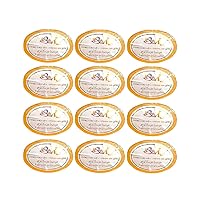 1 Dozen X 30g. K. Brothers Honey Soap with Pure Gold (Nourishes and Moisturizes Keeps the Skin Firming, Smooth and Reduce Fine Lines & Wrinkles.)