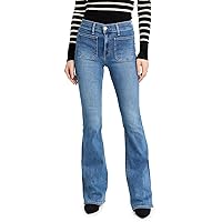 Women's Beverly Skinny Flare Jeans with Patch