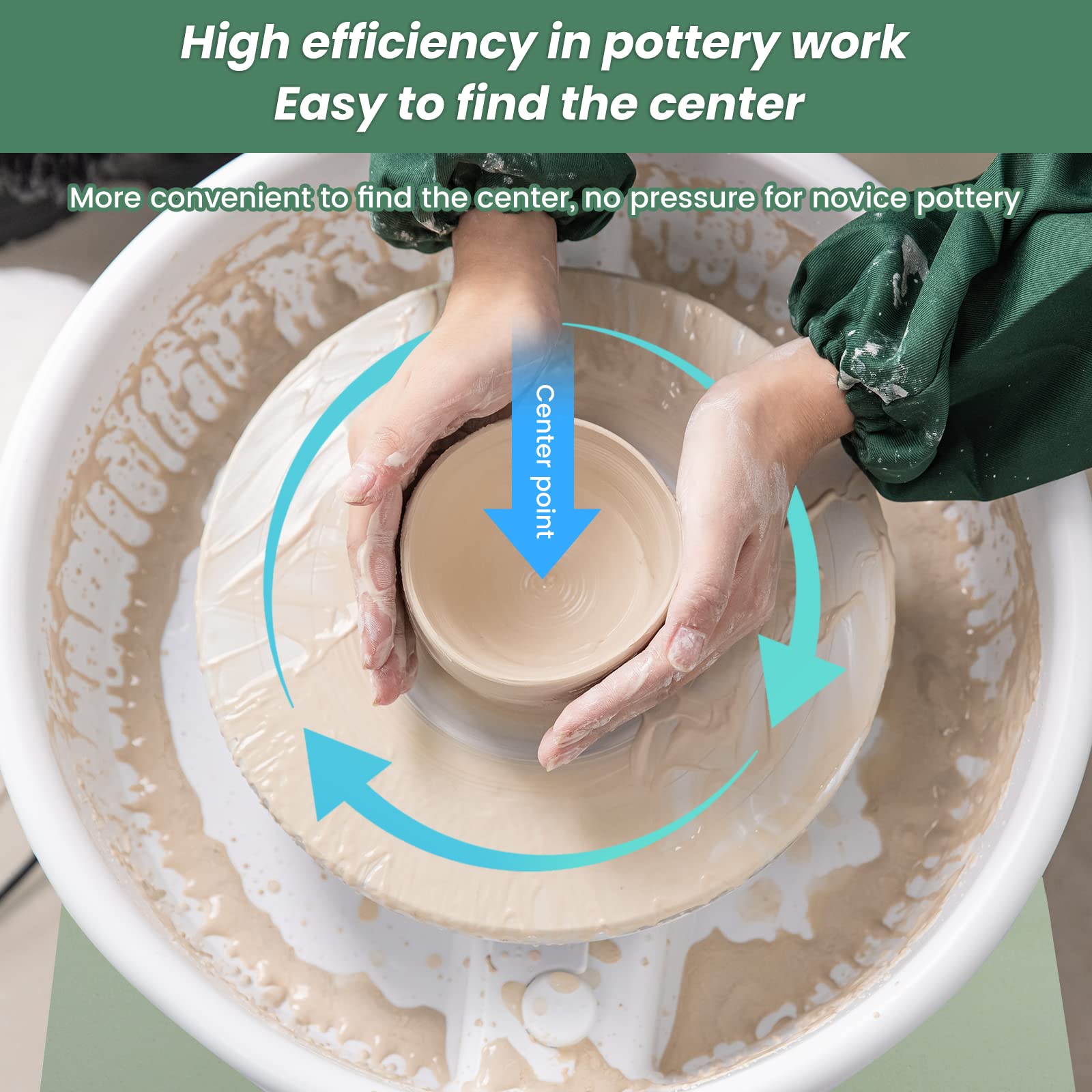 Huanyu Pottery Wheel Ceramic Machine 10