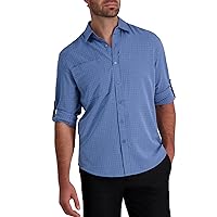 Haggar Men's The Active Series Performance Stretch Vent Shirt