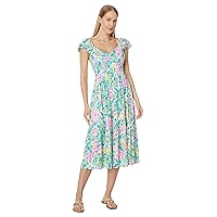 Lilly Pulitzer Women's Bayleigh Flutter Sleeve Midi