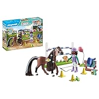 Playmobil 71355 Horses of Waterfall Jumping Arena with Zoe and Blaze