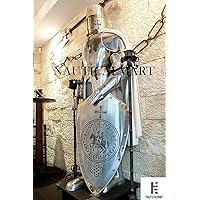 NauticalMart Medieval Wearable Knight Crusader Full Suit of Armor Costume, Crusade Armour Wearable parts