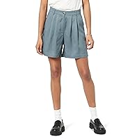 The Drop Women's Rios Relaxed Pleated Shorts