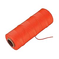 Goldblatt Mason Line, 500 Feet #18 Braided Nylon String Line, Nylon Twine for Gardening or Masonry Tools, Perfect Construction String for A String Level, Twine String for Gardening