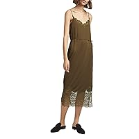 French Connection Women's Strappy Jersey Lace Dress