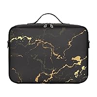 Marble Cosmetic Bag for Women Travel Toiletry Bag with Handles Shoulder Strap Makeup Bag Makeup Cosmetic Case Organizer for Travel Makeup Beginners
