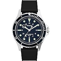 Timex Men Analogue Quartz Watch with Rubber Strap TW2U55700