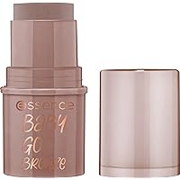 essence | Baby Got Bronze | Cream Bronzer Stick Easy to Apply & Blend | Vegan & Cruelty Free | Free From Gluten, Parabens, Preservatives, & Microplastic Particles (20 | Moon Dust)