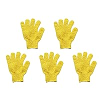 5Pieces Bathing Body Scrub Glove Shower Glove Body Wash Deep Cleaning Glove Dirt Dead Skin Removing Glove For Bath Glove For Body Scrub
