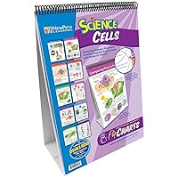 Cells Laminated, Double-Sided “Write-On/Wipe-Off” Flip Chart - Set of 10, 12