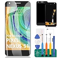 for Google Pixel Nexus S1 G-2PW4100 Screen Replacement,Pixel 1st LCD Display Touch Digitizer Glass Compatible with Nexus S1 5.0