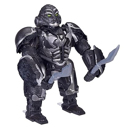 Transformers Toys Rise of The Beasts Command & Convert Animatronic Optimus Primal Toy, 12.5-Inch, Toys for Boys and Girls Ages 6 and Up