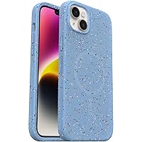 OtterBox iPhone 14 Plus Sustainable Series Case with MagSafe - House Party (Blue), Shockproof, Drop Proof, Ultra-Slim, Protective Case