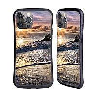 Head Case Designs Officially Licensed Celebrate Life Gallery Sparkly Water at Driftwood Beaches Hybrid Case Compatible with Apple iPhone 14 Pro Max