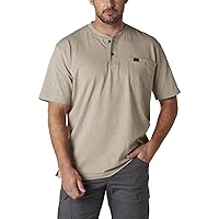 Wrangler Mens Short Sleeve Henley T-Shirt