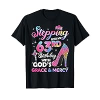 Stepping Into My 63rd Birthday gift Women 63 years old Pumps T-Shirt