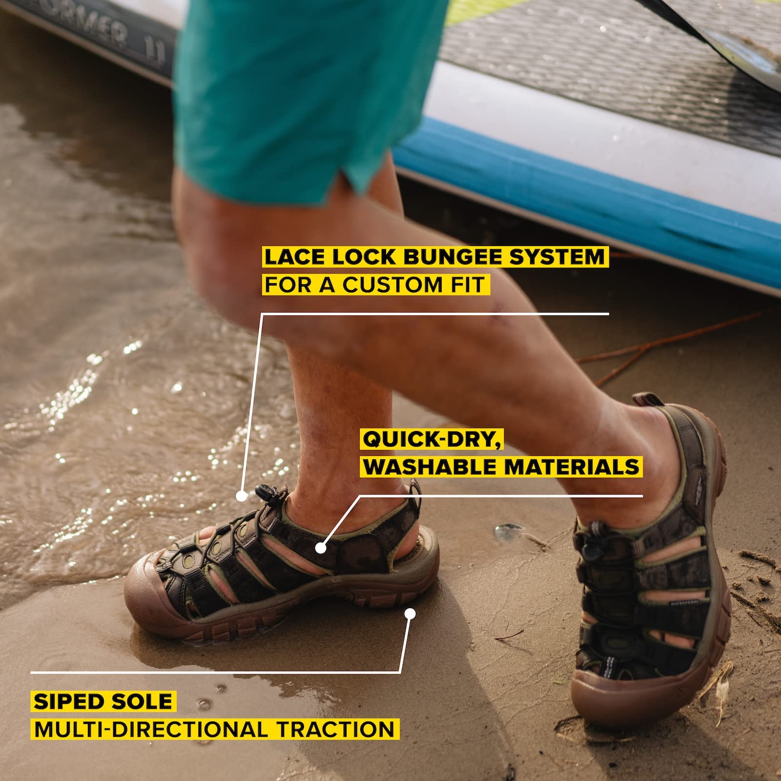 KEEN Men's Newport H2 Closed Toe Water Sandals, Magnet/Nasturtium, 13 US
