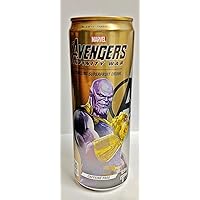 Thanos Marvel Avengers Limited Edition No. 2 Collector Sparkling Superfruit Drink Can