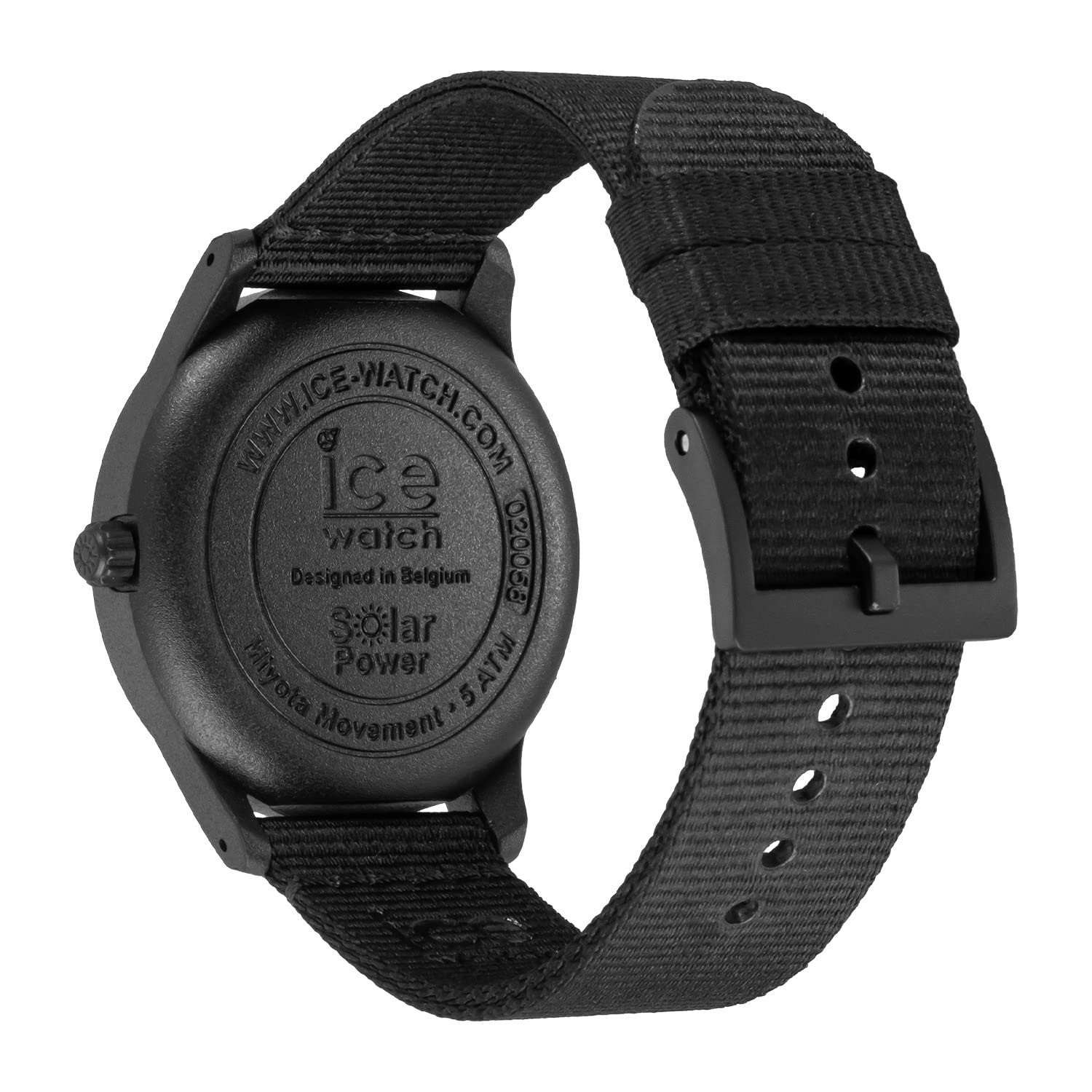 Ice-Watch - ICE Solar Power - Men's Wristwatch with Tide Ocean Strap (Medium)
