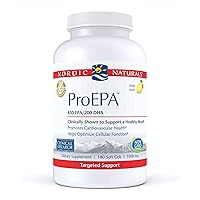 ProEPA, Lemon - 180 Soft Gels - 1210 mg Omega-3 - High-Intensity EPA Formula for Healthy Mood, Heart Health & Cellular Function - Non-GMO - 90 Servings