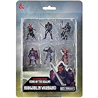 Dungeons & Dragons D&D Icons of The Realms: Hobgoblin Warband - 6 Pre-Painted Figures, Miniatures, RPG