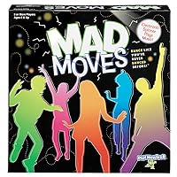 Mad Moves -- Dance Game -- Dance Like You've Never Danced Before -- Family Fun! -- Ages 8+ -- 3 or More Players