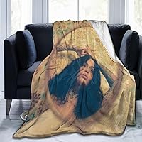 Ke%Hlani Band Blanket Flannel Fleece Blanket Ultra Soft Lightweight Throw Blanket for Warmth Sofa Office Bed Car Camp Couch Cozy Plush Throw Blankets Beach Blankets 40