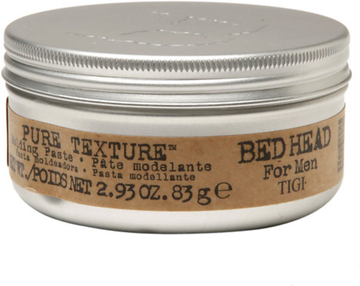 TIGI Bed Head for Men Pure Texture Molding Paste, 2.93 oz (Pack of 8)