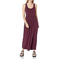 Amazon Essentials Women's Tank Waisted Maxi Dress (Available in Plus Size)