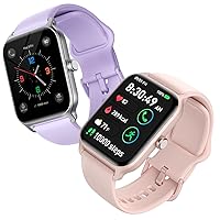 7-Days Battery Life, Bluetooth Smart Watch for Women, iOS Android Phone Compatible, Waterproof Fitness Tracker Smartwatch with Call, Alexa Voice, Heart Rate, Blood Oxygen, Sleep Monitor 1.8 inch