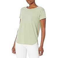 Women's Studio Relaxed-Fit Lightweight Crewneck T-Shirt (Available in Plus Size), Multipacks