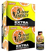 5-hour ENERGY Shot, Extra Strength Orange, 1.93 Ounce, 24 Count