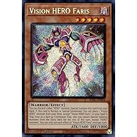 Vision Hero Faris (Secret Rare) - RA01-EN004 - Secret Rare - 1st Edition
