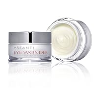 EYE WONDER by VASANTI - Triple Action Paraben-Free Eye Treatment Cream Clinically Proven Peptides & Botanicals - Helps with Dark Circles, Wrinkles, Puffiness (20mL)